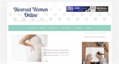 Desktop Screenshot of divorcedwomenonline.com